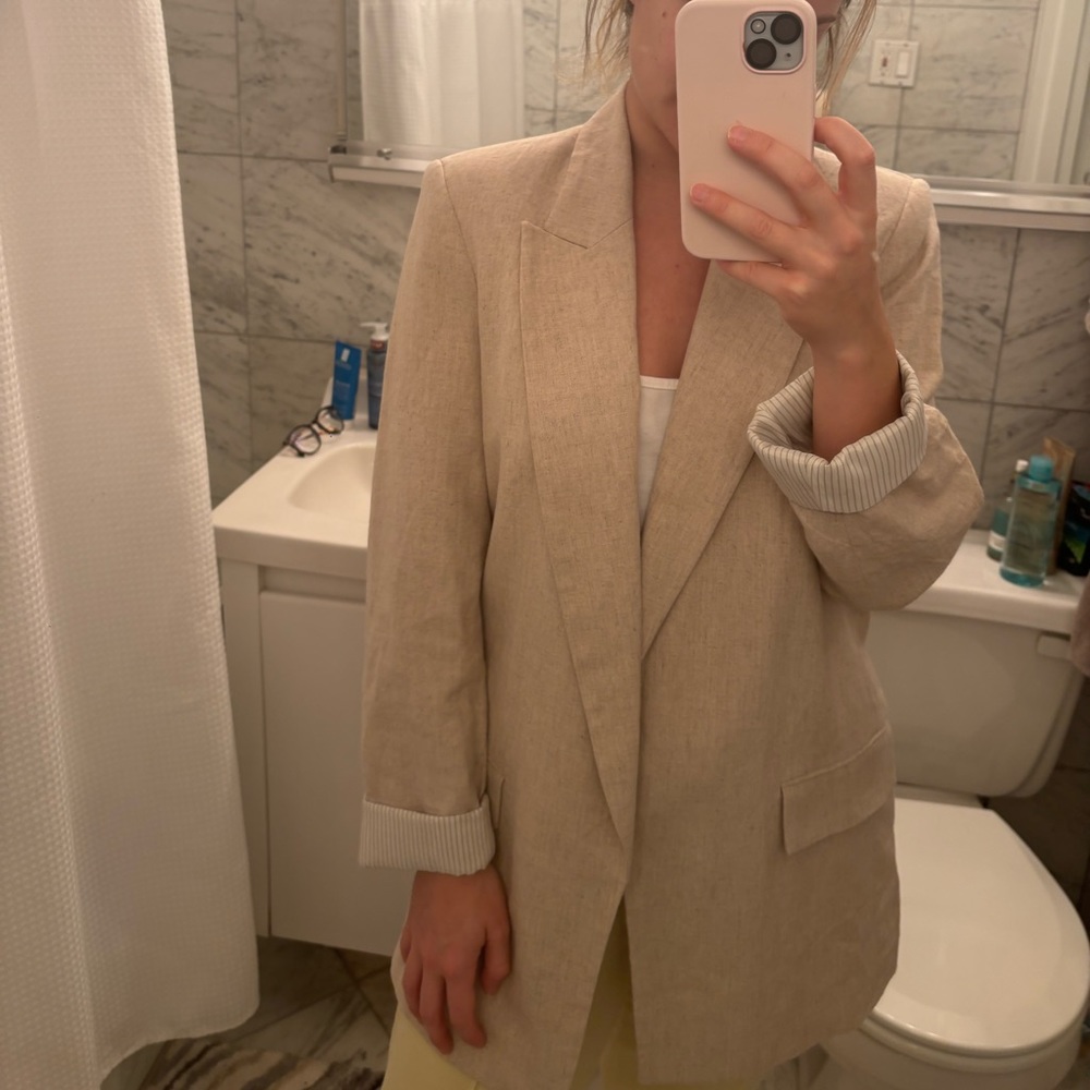 Linen Blazer